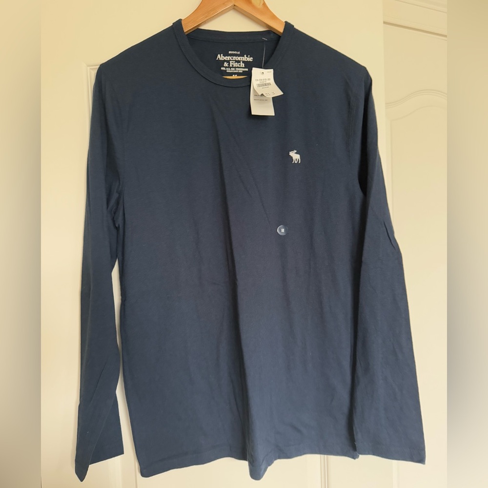 NWT ABERCROMBIE long sleeve SHIRT M